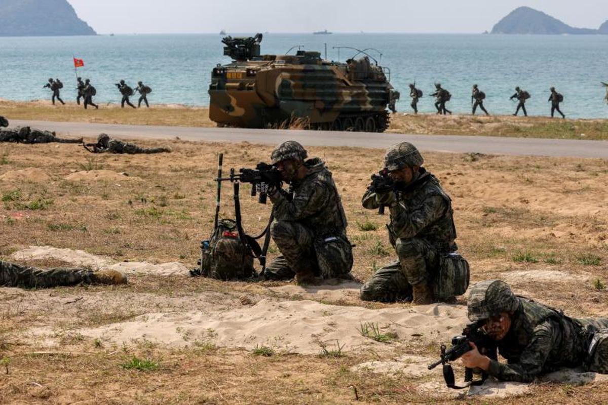 Corea del Sur participa en ejercicio militar conjunto Cobra Gold 2023 (CG23), en una base militar en Tailandia