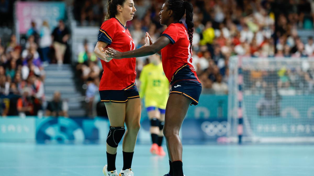 La selección española femenina de balonmano