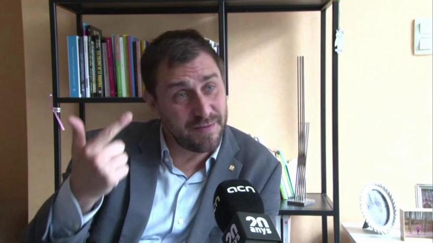 Vídeo | Comín: 'La decisió políticament responsable es diu exili'