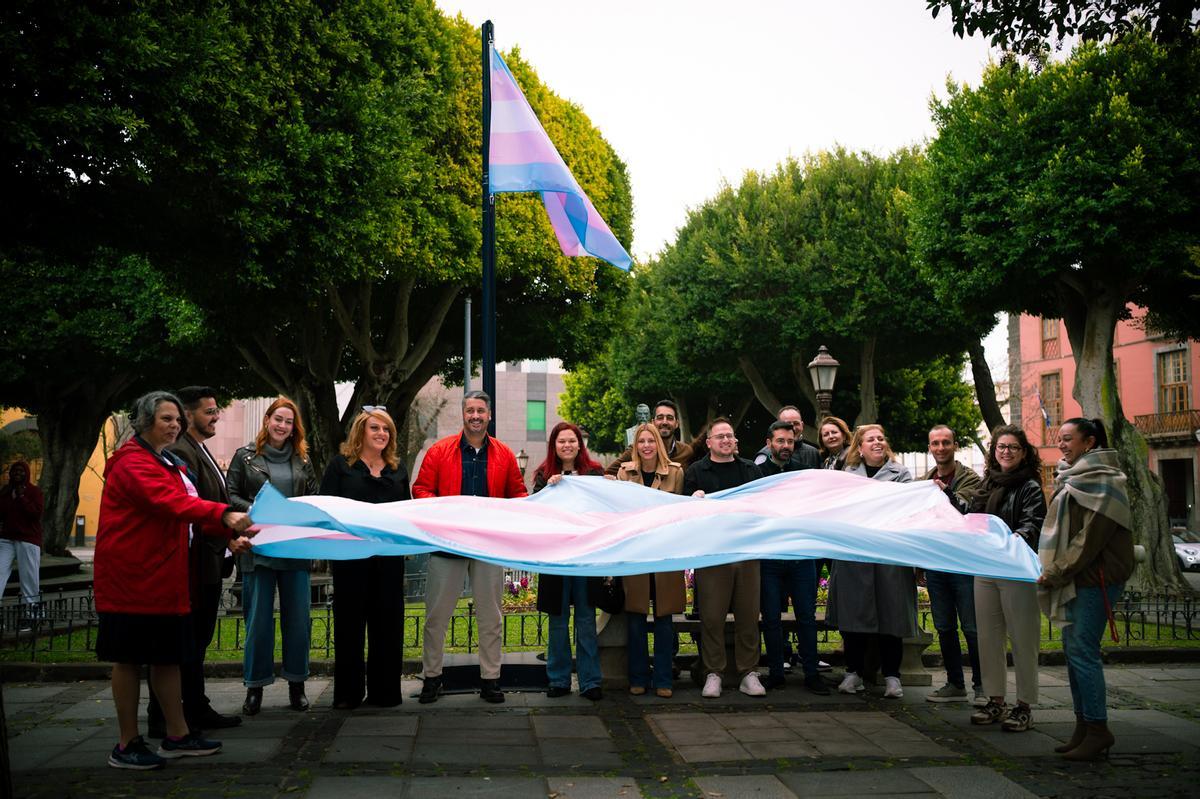 Celebración del Día Internacional de la Visibilidad Trans en La Laguna.