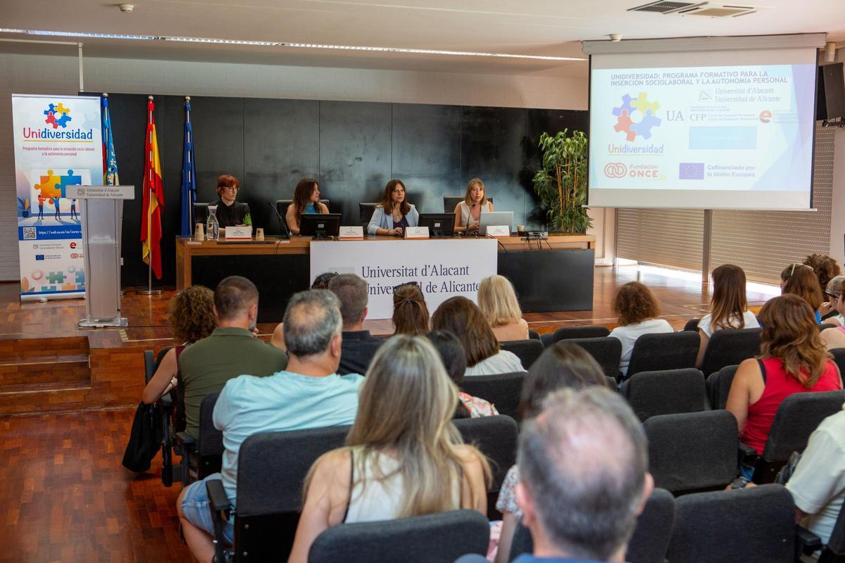 Presentación del programa formativo Unidiversidad, este miércoles