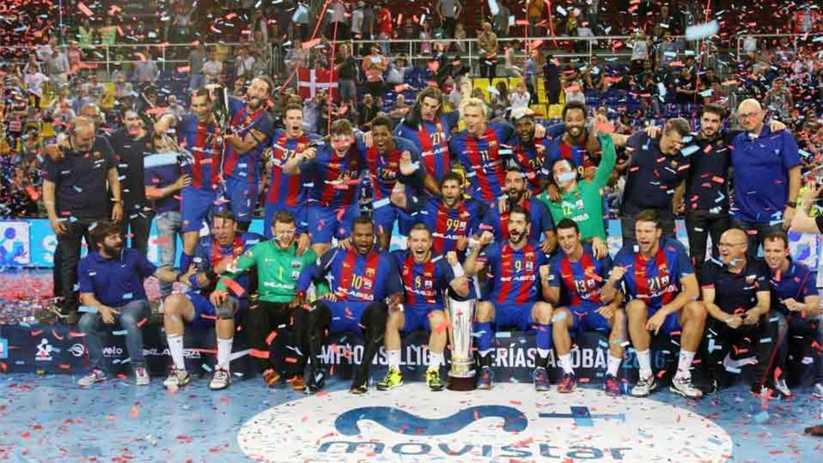 El Barcelona Lassa defenderá el título de la Liga ASOBAL