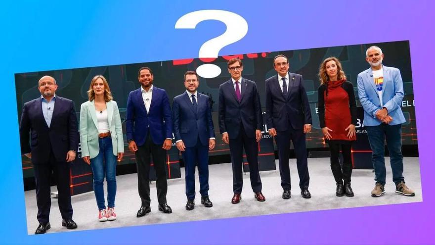 Qui ha guanyat el debat electoral de les eleccions a Catalunya 2024 a TV3? Les puntuacions d&#039;11 analistes polítics