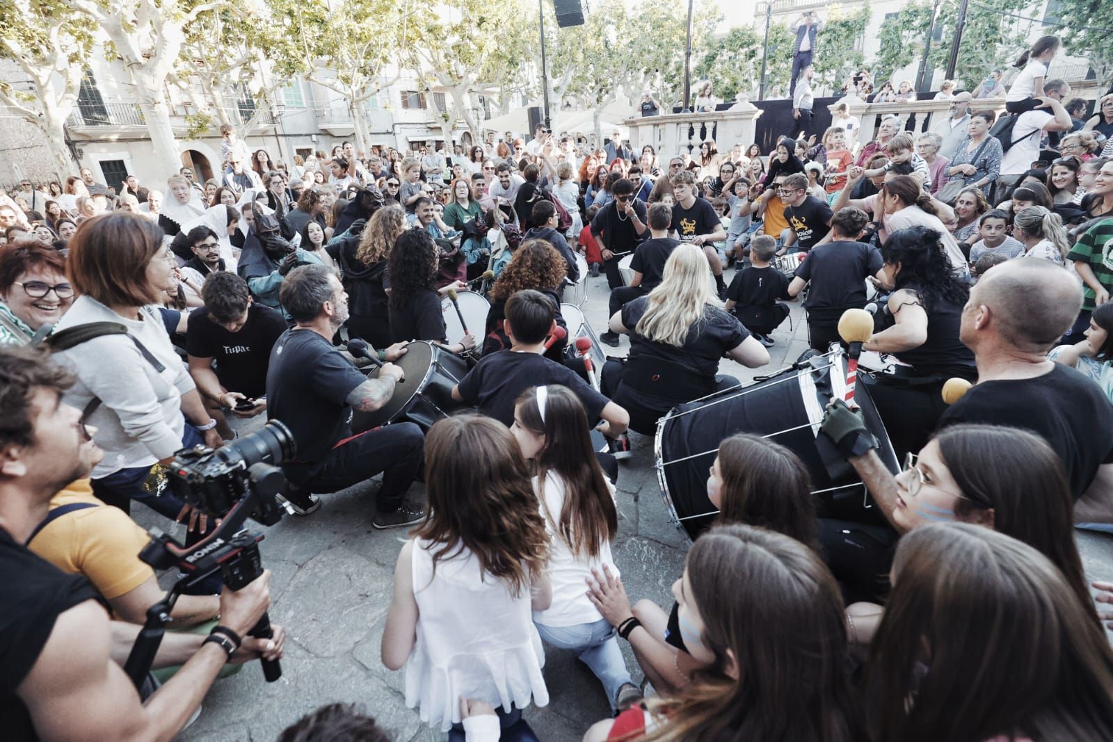 FOTOS | Así graba El Gran Prix del Verano en Binissalem