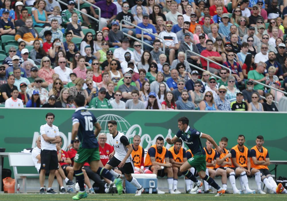 New York Cosmos - Valencia CF, en imágenes