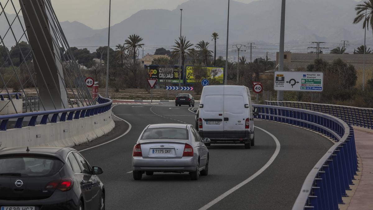 Circunvalación de la Ronda Sur en Elche