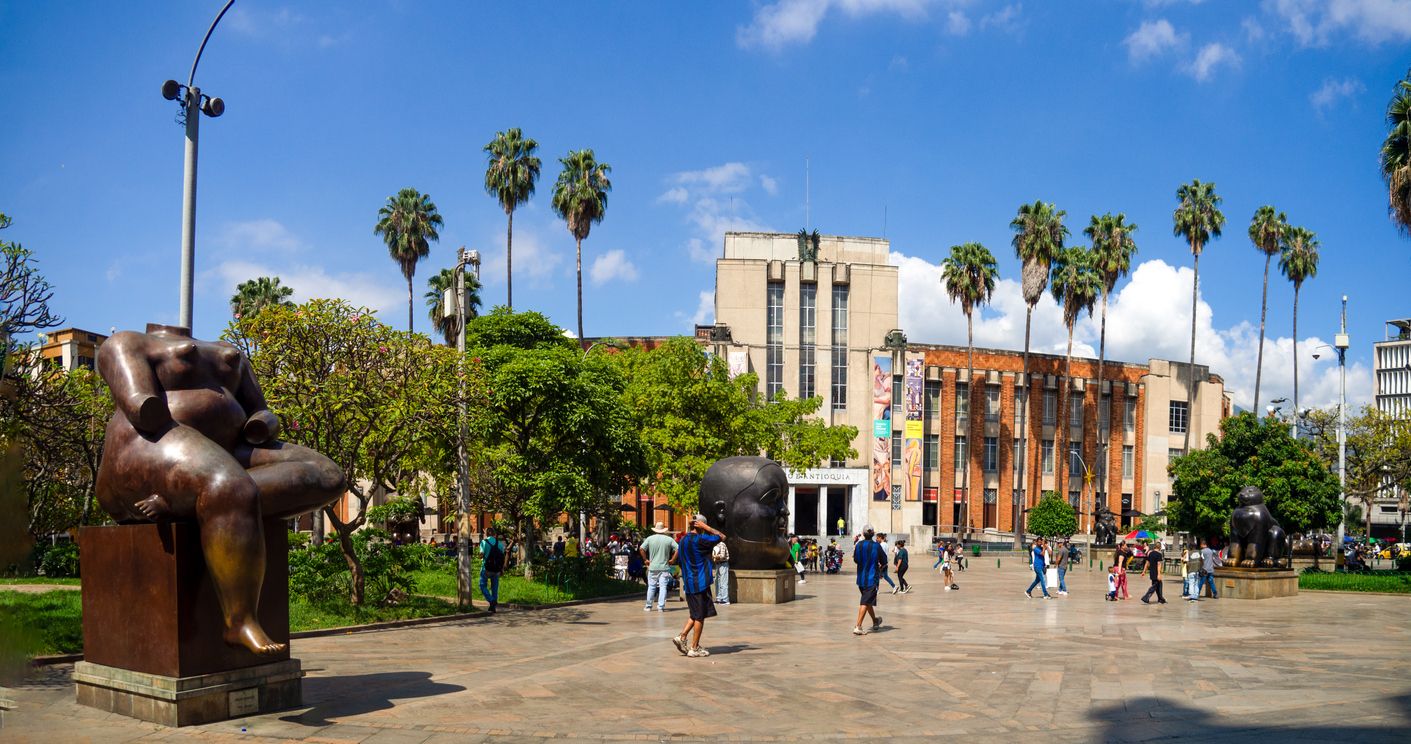 Plaza Botero, Medellín.