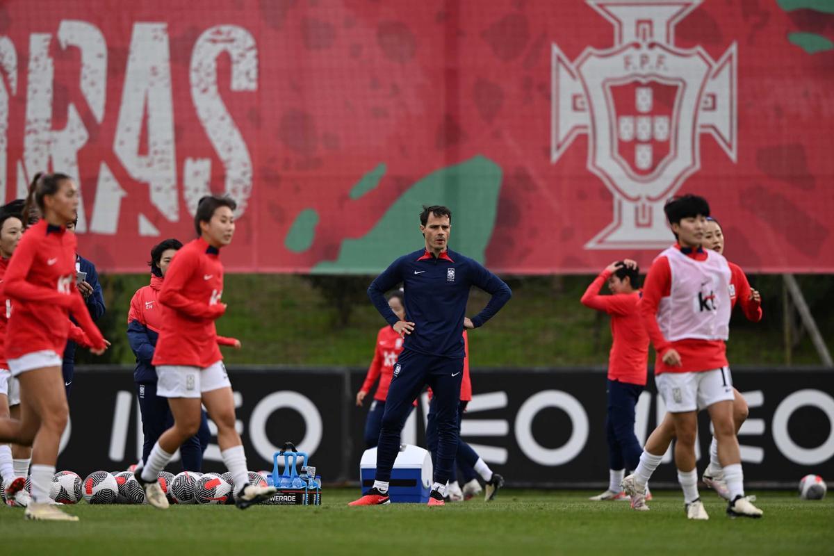 Álvaro Molinos, durante una sesión de entrenamiento.