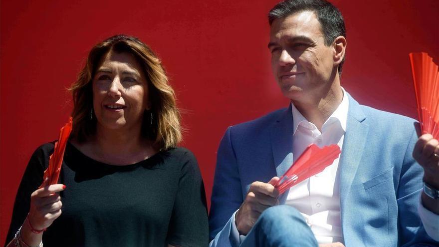 Pedro Sánchez y Susana Díaz &quot;recomponen&quot; las relaciones para &quot;relanzar&quot; el proyecto socialista en Andalucía