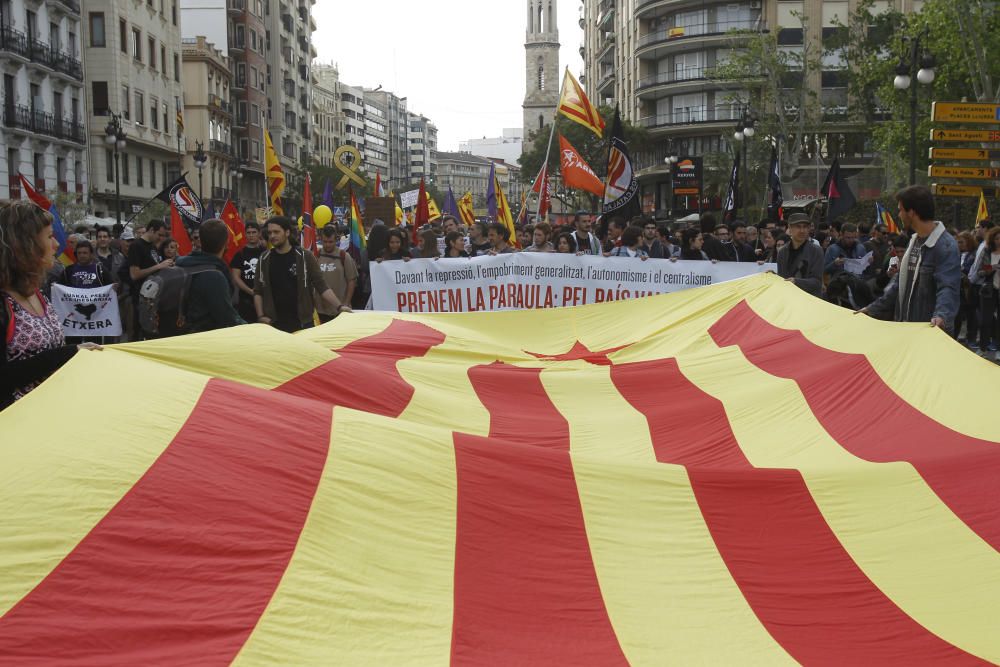 Manifestación del 25 d'Abril en València