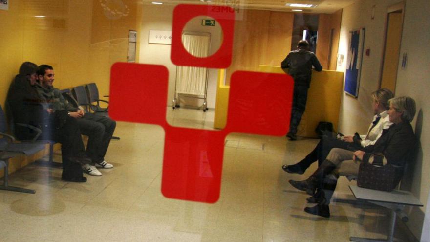 Sala de espera de un centro de salud de Gijón. | LNE