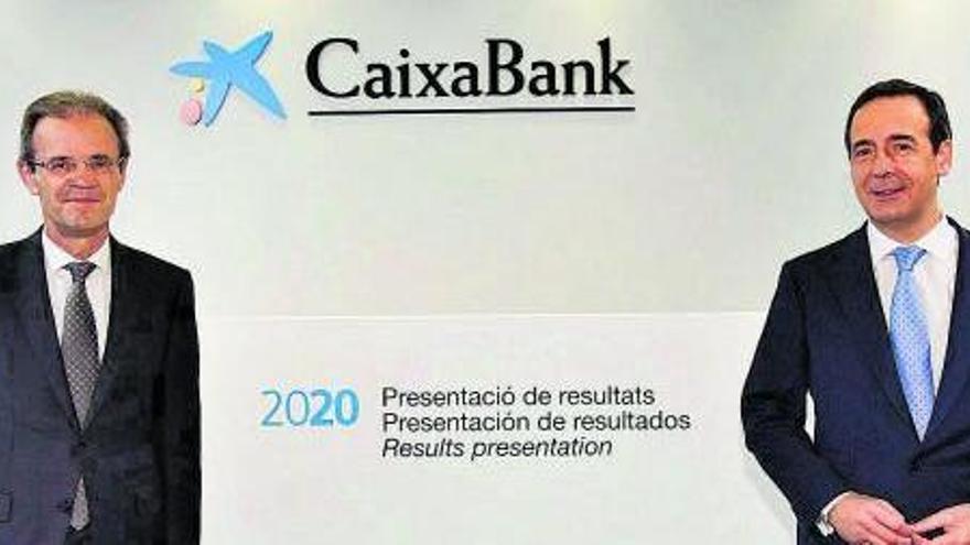 Els beneficis de CaixaBank cauen un 19% fins als 1.381 milions per la covid