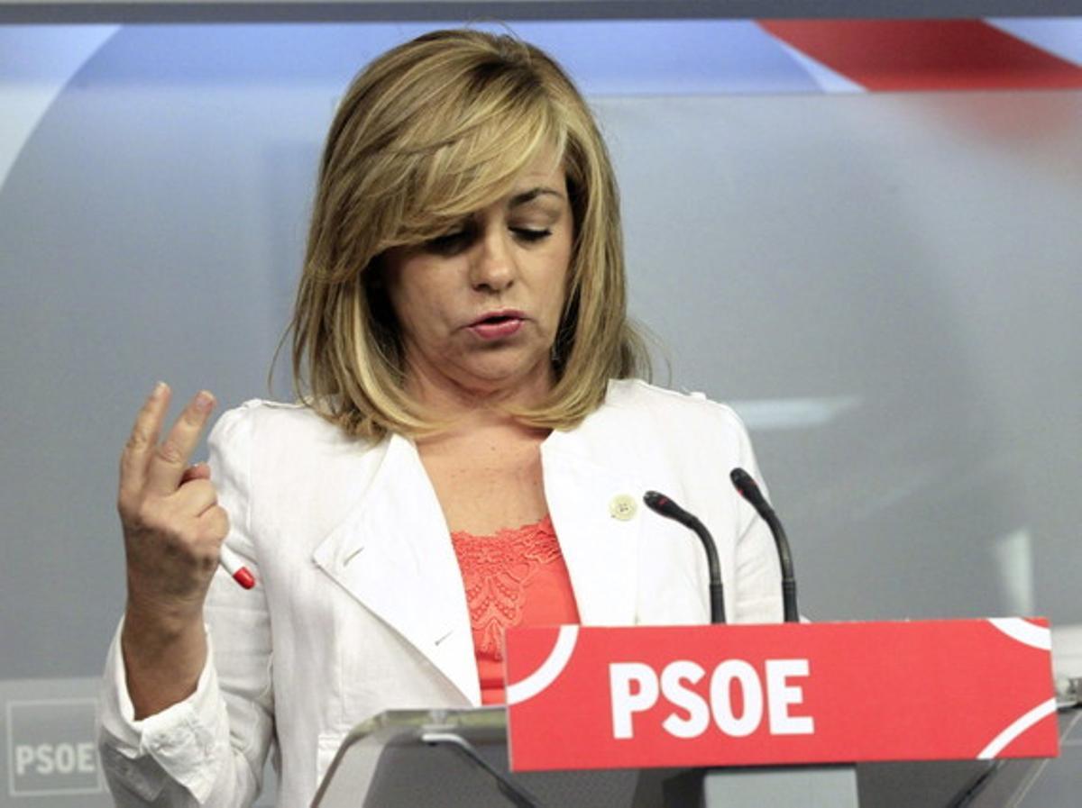 Elena Valenciano en una imatge d’arxiu. Elena Valenciano en una imatge d’arxiu.
