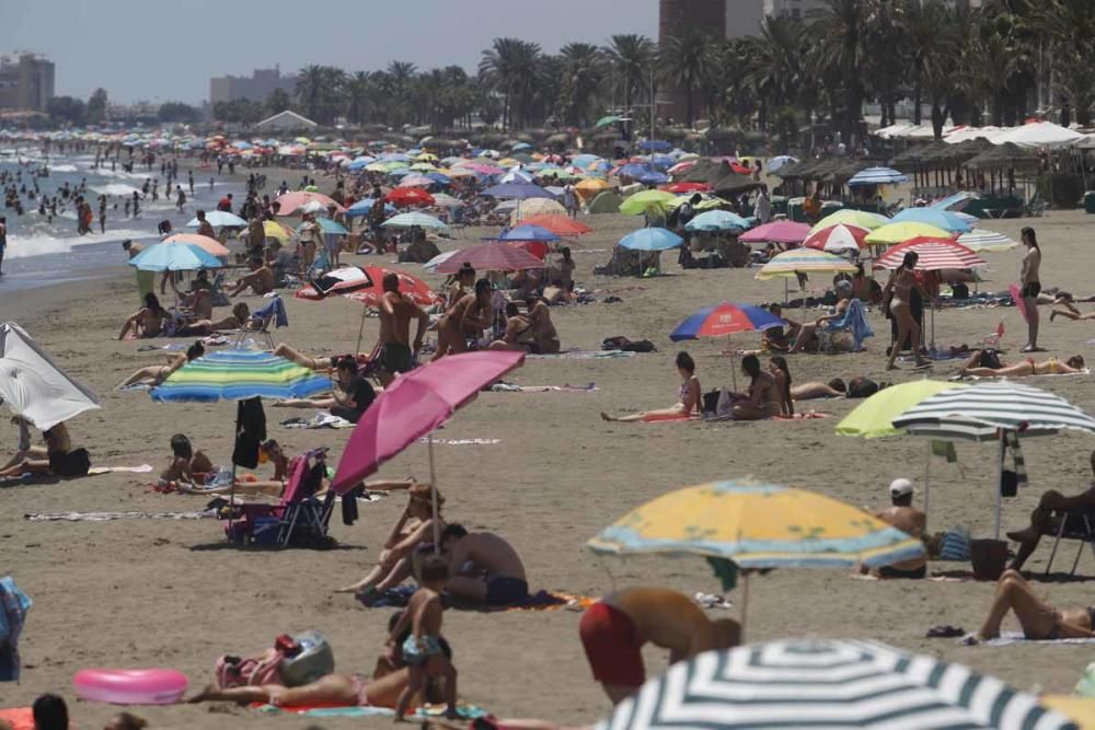 Mascarillas obligatorias en la playa