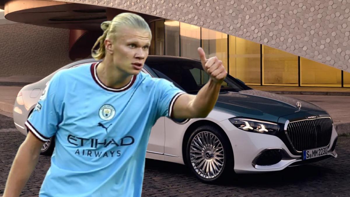 El nuevo coche de Halaand