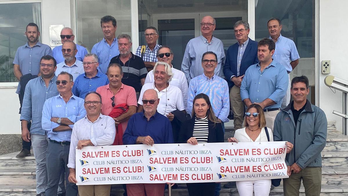 La Junta Directiva de la ACNB y la Federación Balear de Vela se solidarizaron con el Club Náutico Ibiza