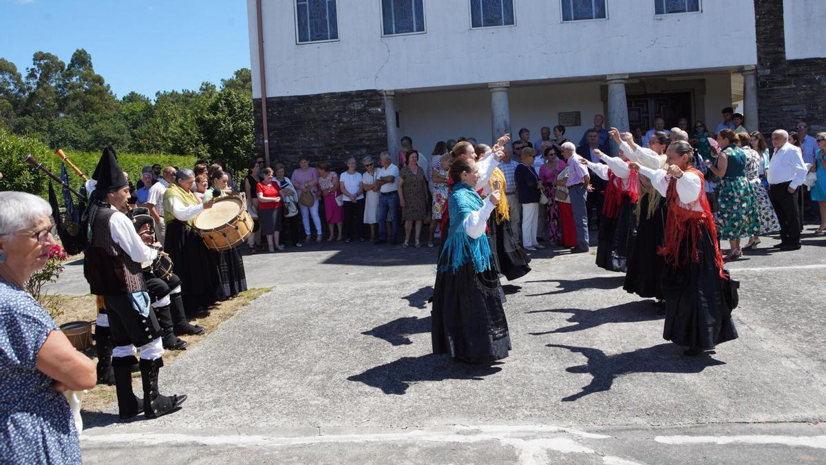Imagen de las fiestas de Soutelo de Montes en 2023.
