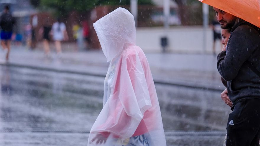La borrasca Berenice activa la alerta amarilla en Málaga por lluvias y tormentas