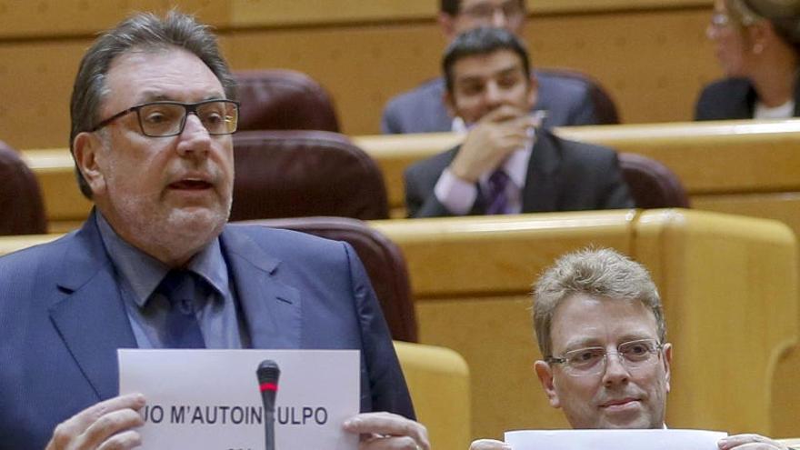 Josep Lluis Cleries, portavoz del PDeCAT en el Senado.