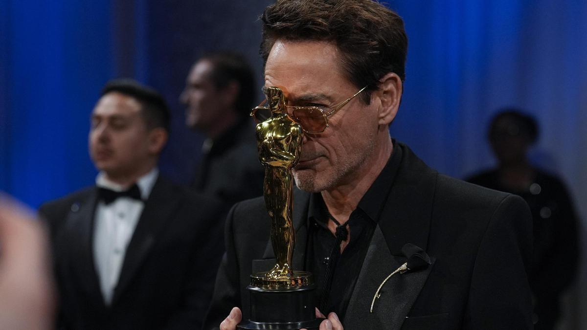 Robert Downey Jr. ya tiene su primer Oscar.