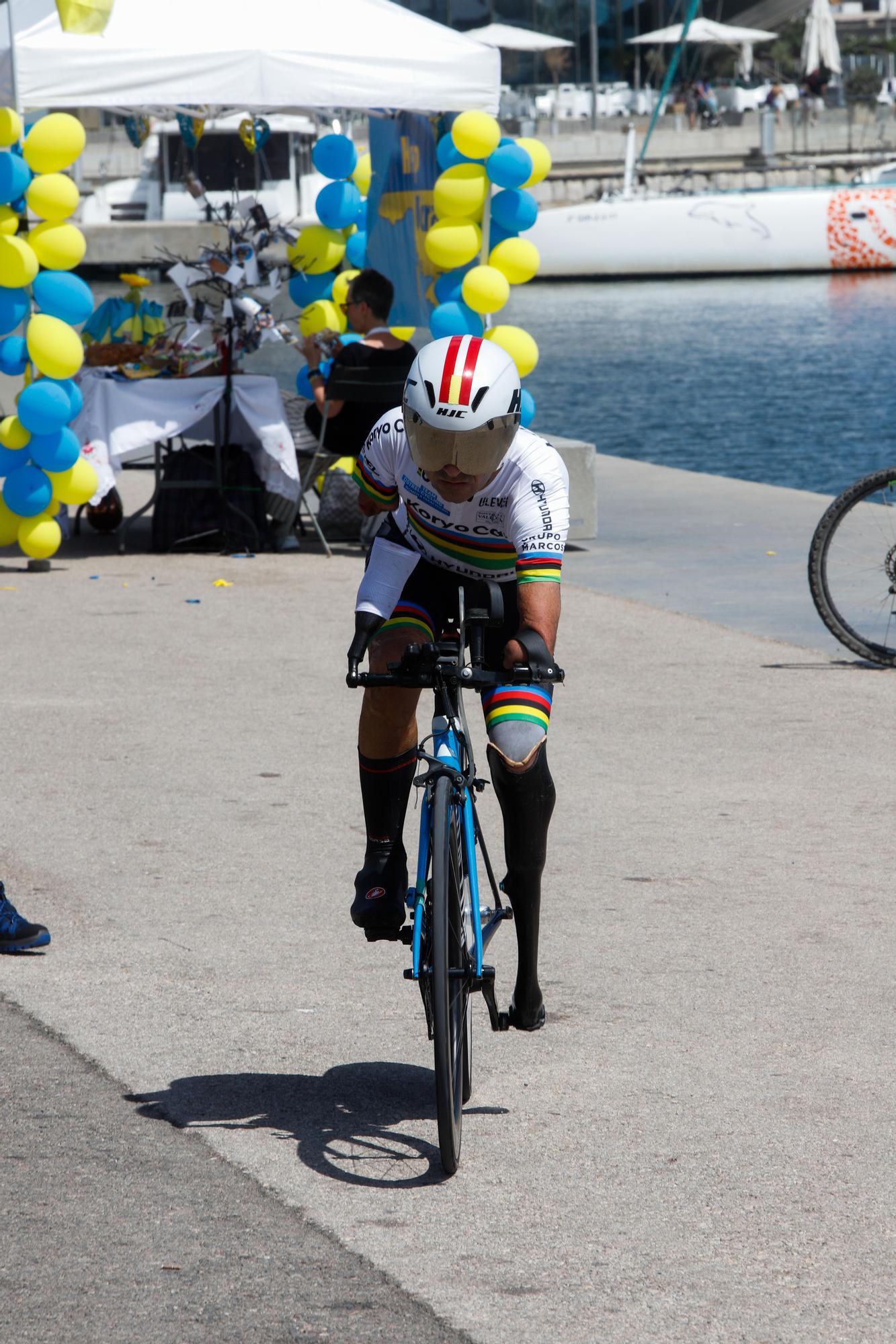 Así han sido las pruebas de ciclismo adaptado en La Marina