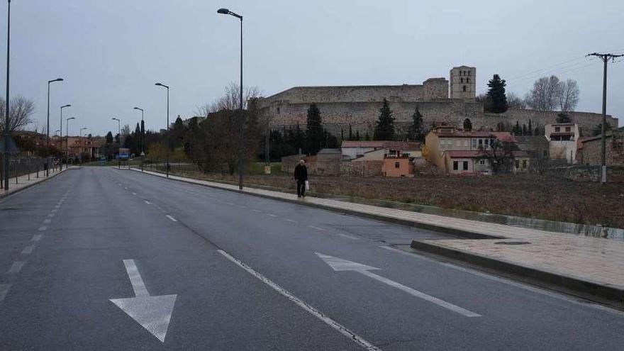 Vial entre Gaza y Olivares al que se le buscará un nombre relacionado con la poesía.