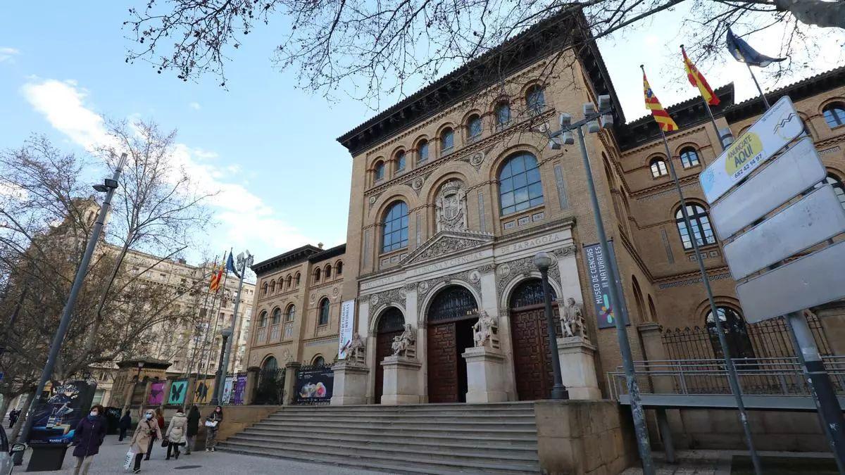 Edificio Paraninfo, sede del Rectorado de la Universidad de Zaragoza.