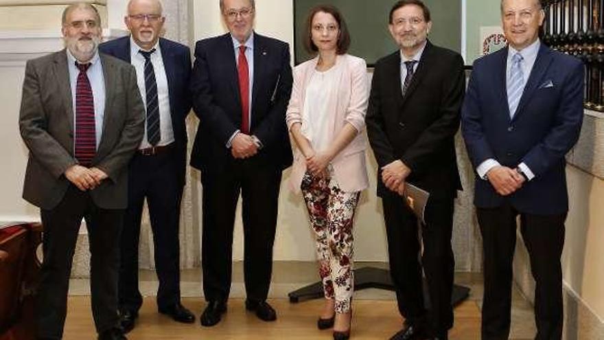 Manuel Arias, José Castillo, Tania García, Julio Pardo y Rogelio Leira.