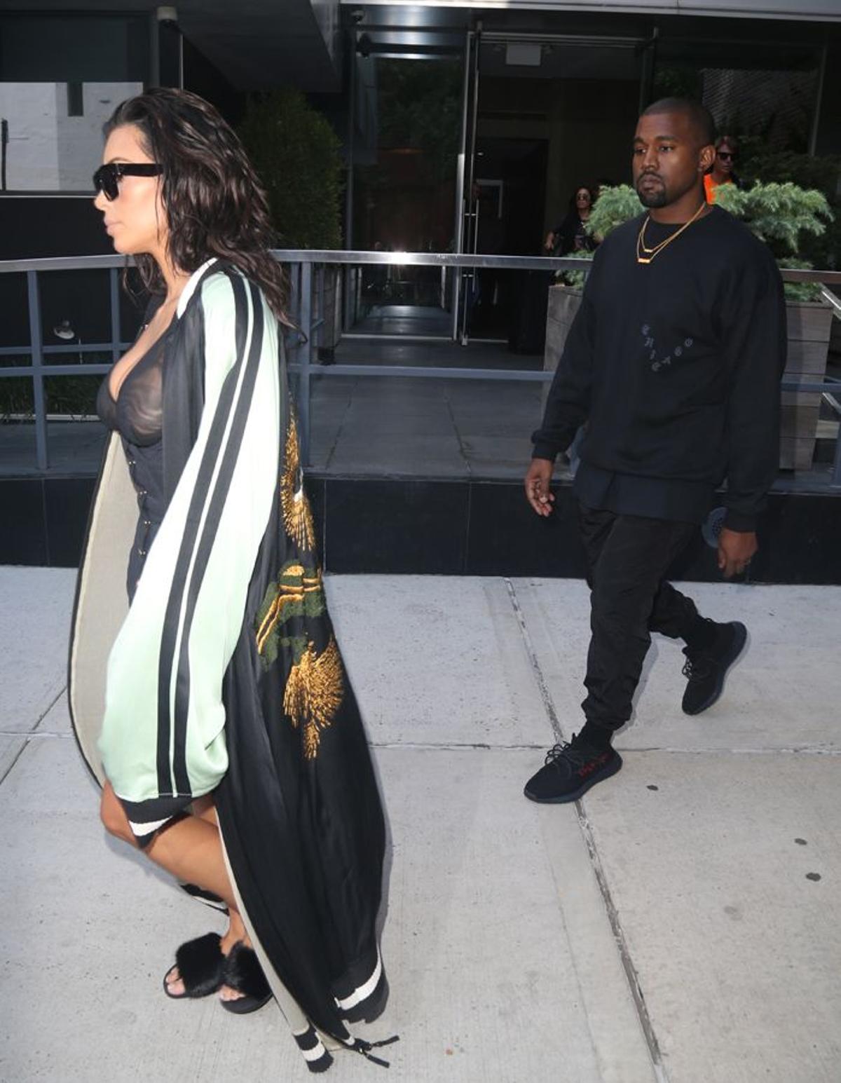 La mezcla más explosiva de Kim Kardashian: la estrella junto a su marido