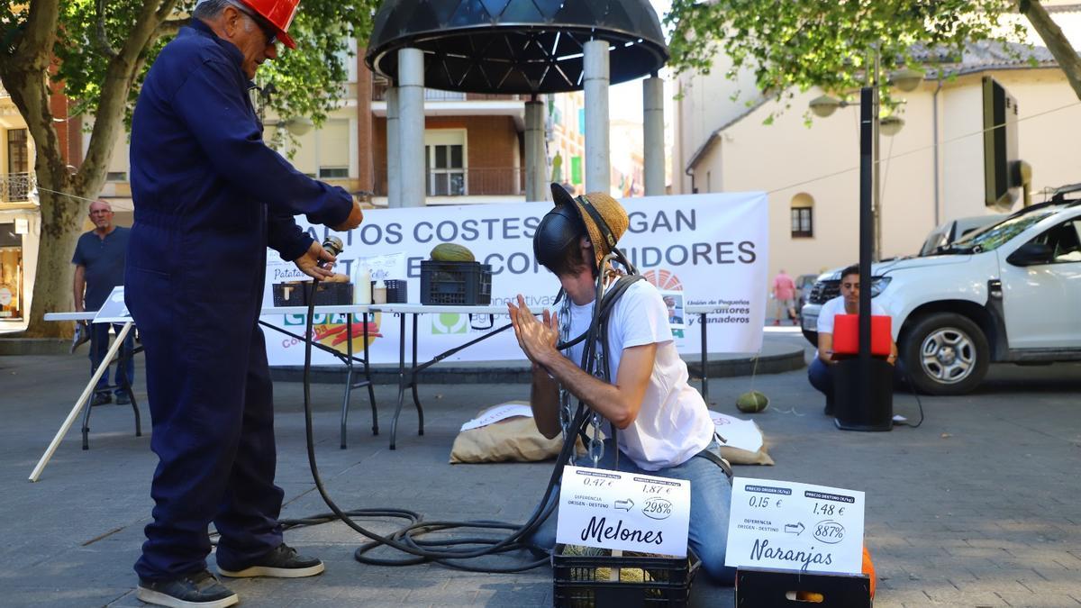 Protesta del sector del campo en Córdoba.