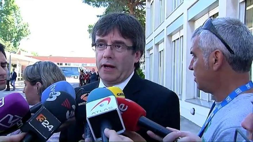 Puigdemont califica las conversaciones entre Fernández Díaz y el jefe Antifraude de "GAL mediático"