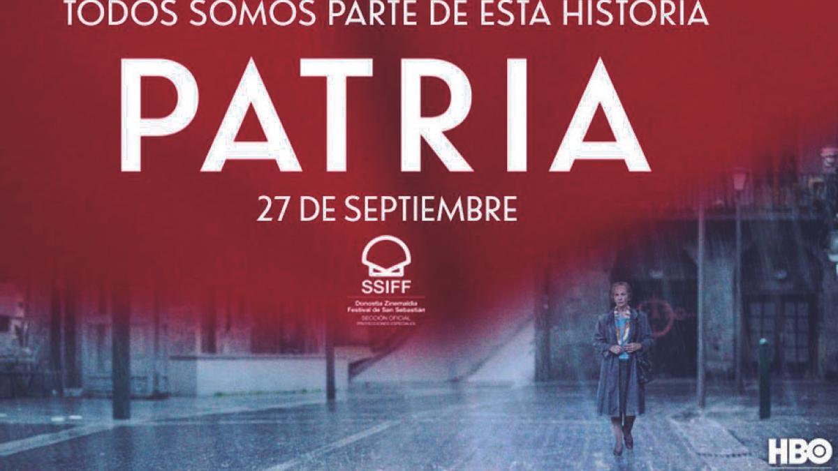 Imagen del cartel de Patria.