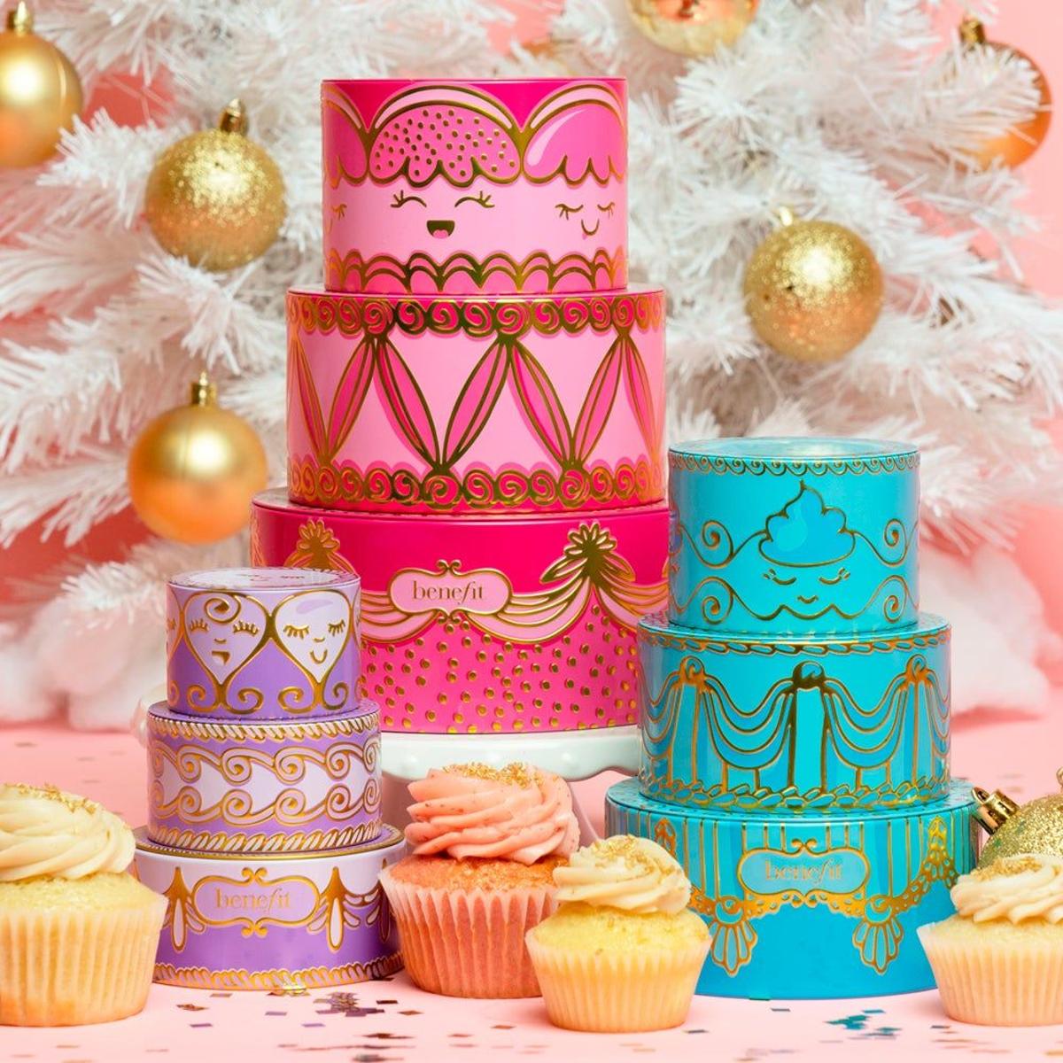 Las tartas de regalo de Navidad de Benefit