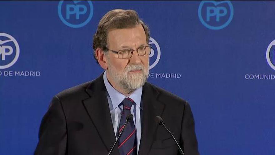 Rajoy asegura que el 155 ha puesto límites a los ataques a la nación