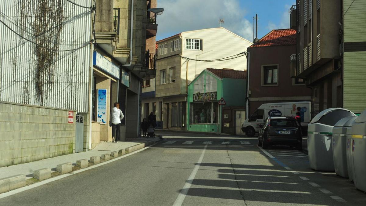 Primer tramo de la avenida Castelao, donde darán comienzo las obras de remodelación.