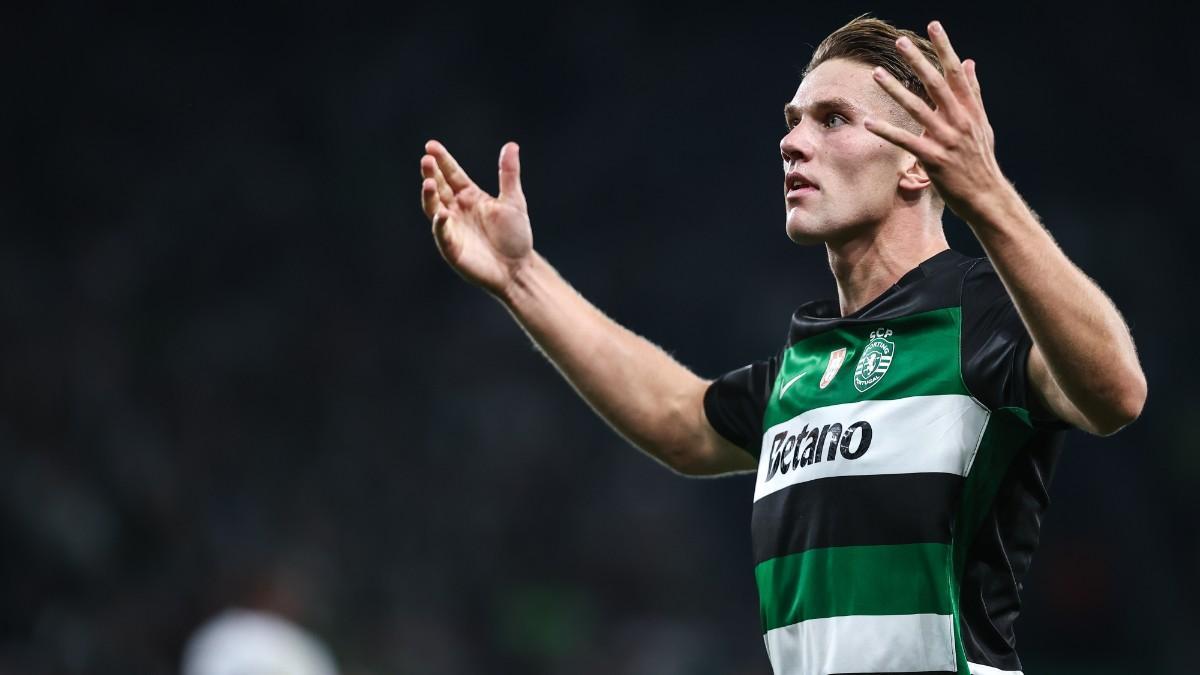 Sturm Graz - Sporting: El gol de Gyökeres