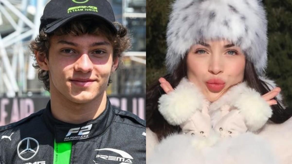 Andrea Kimi Antonelli y Eliska Bábícková