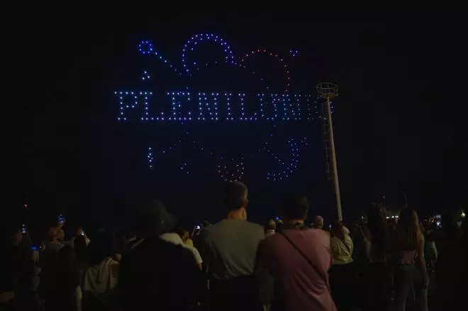 Espectáculo de drones, Plenilunio Santa Cruz