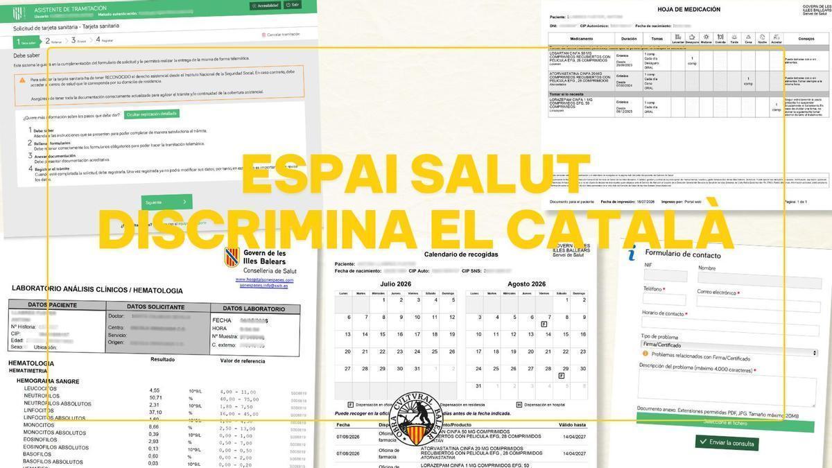 La OCB denuncia que Espai Salut vulnera los derechos lingüísticos al primar el castellano