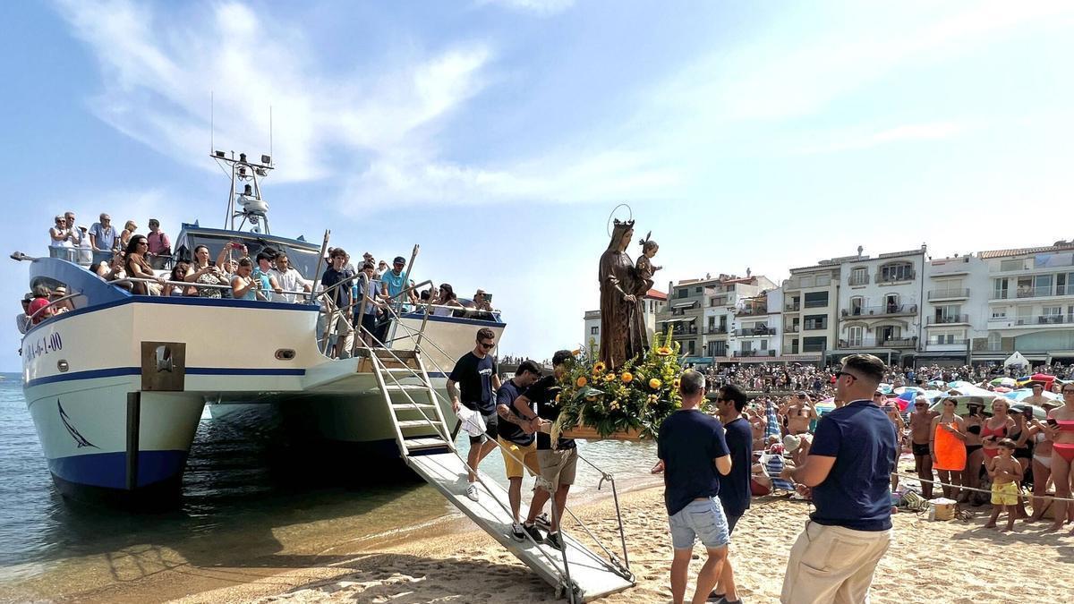 Les imatges de la celebració de la Festa del Carme