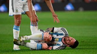 La salvaje entrada con la que Messi acabó sangrando en el amistoso ante Panamá