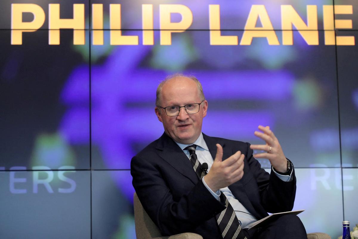 El economista jefe del Banco Central Europeo (BCE), Philip Lane.