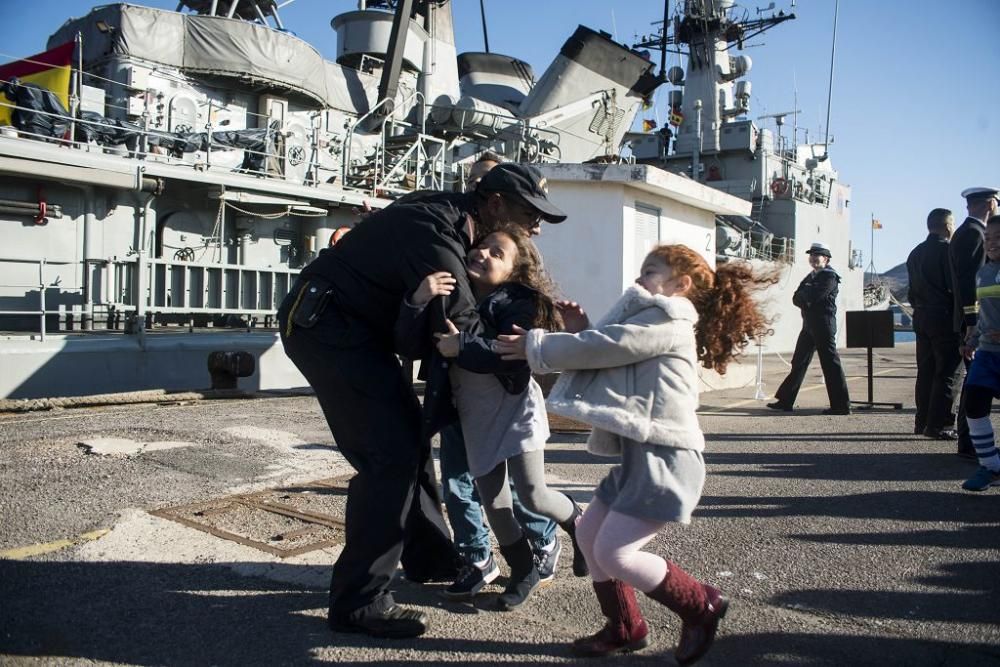 Los militares regresan a casa por Navidad