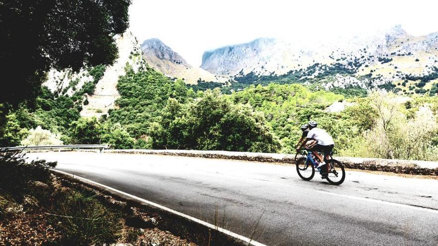 Radfahrer auf Mallorca