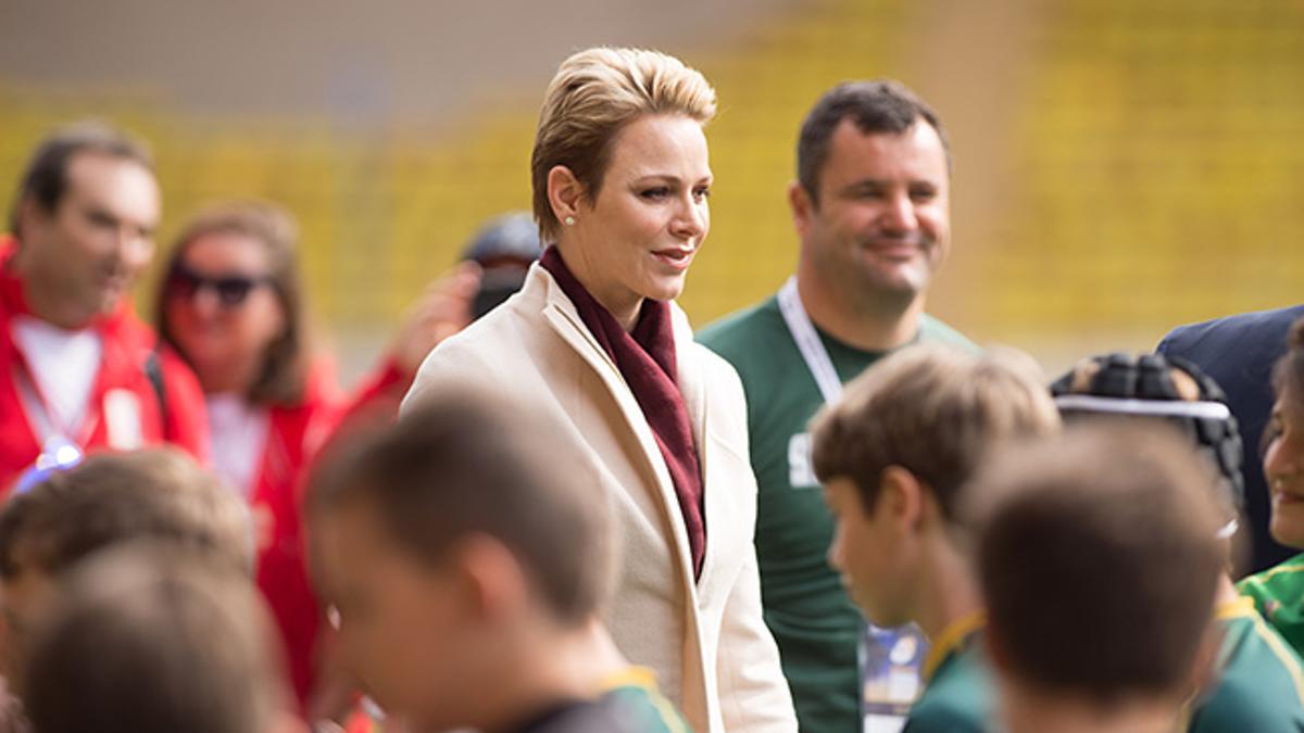 Sainte Devote Rugby Tournament In Aid Of Princess Charlene Of Monaco Foundation