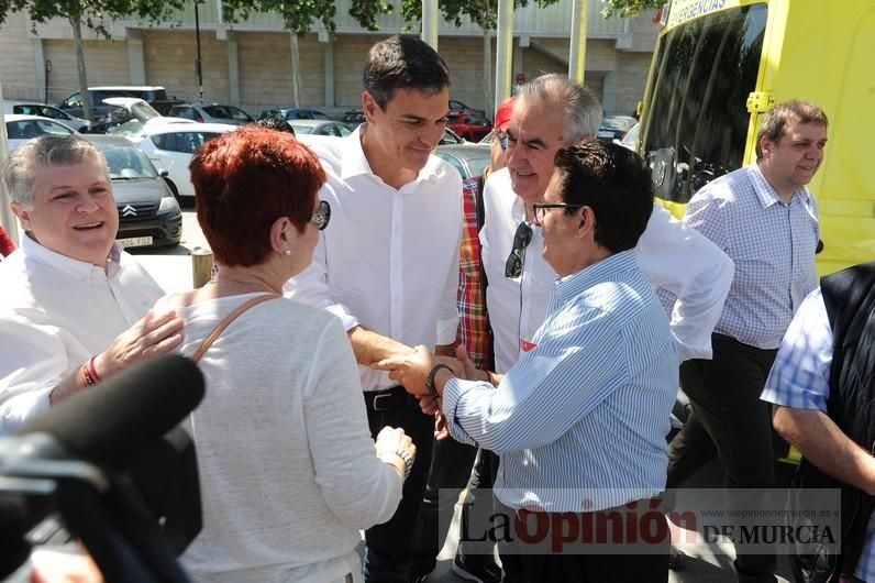 Pedro Sánchez en Murcia