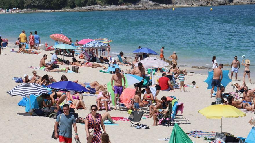 Playa de Areabrava, en O Hío.