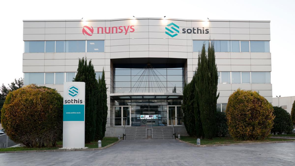 La sede principal de la empresa valenciana Nunsys, que ha llegado a un acuerdo para la compra de la tecnológica aragonesa Inycom.