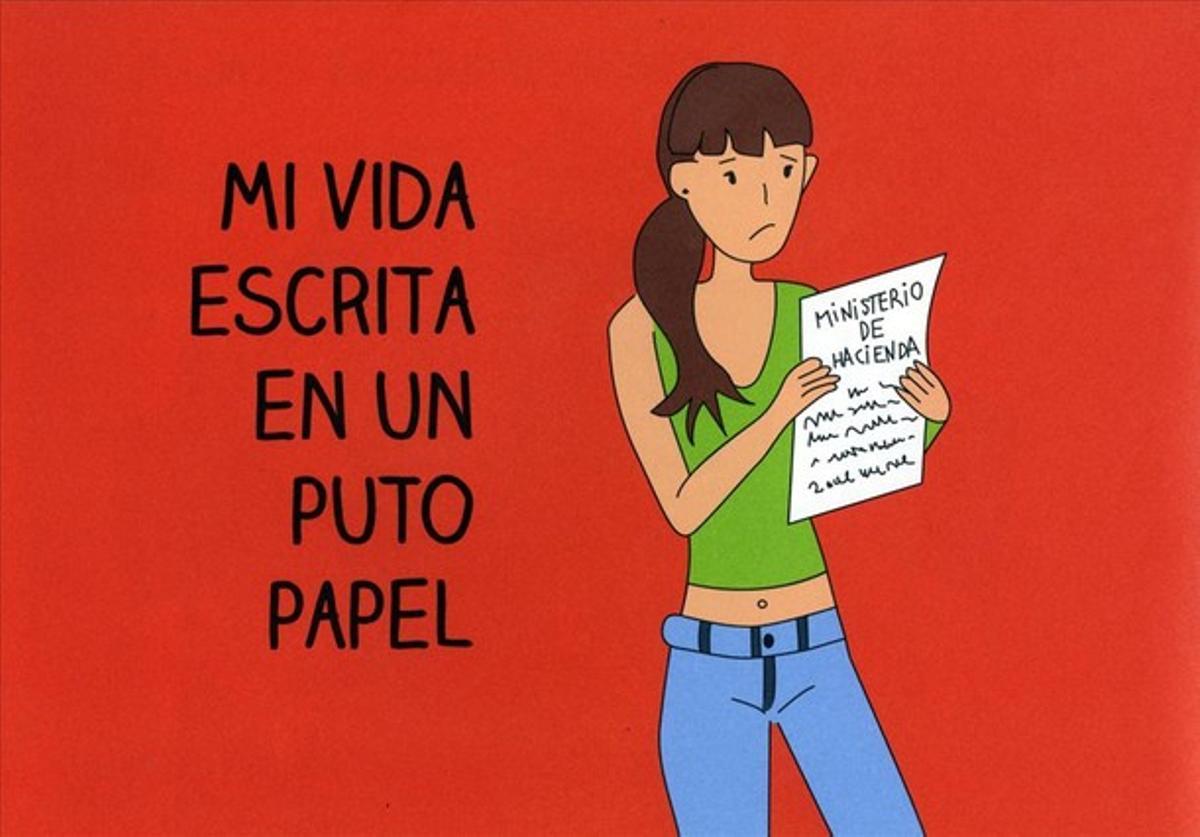Vinyeta de ’Pequeños desastres y otras alegrías’, de Dolo Beltrán.