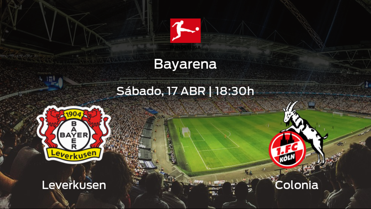 Previa del encuentro: el Bayer Leverkusen recibe al Colonia en la vigésimo novena jornada